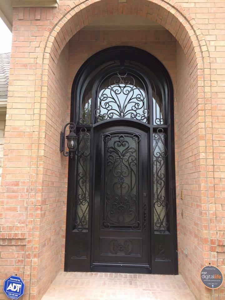 Copper Mtn Ranch iron door